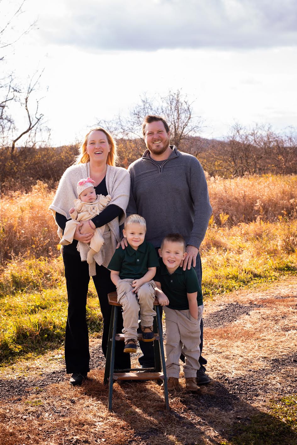 Erika and her family